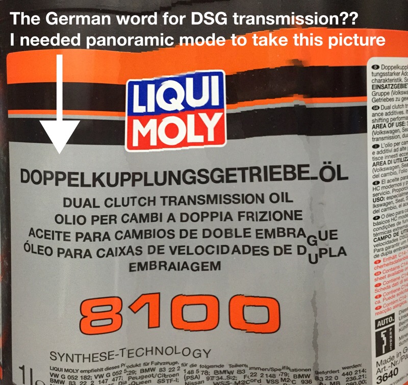 LIQUI MOLY 3640 8100 - Olio per Cambio DSG automatico Doppia frizione